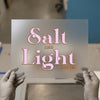 Salt and Light Matthew 5:13 | DTF Transfer Ready to Press | Faith-Based Heat Transfer