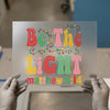 Be The Light Matthew 5:14 | DTF Transfer Ready to Press | Retro Christmas Heat Transfer