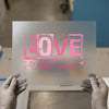 Love Like Jesus DTF Transfer | Ready to Press | Inspirational Heat Transfer