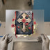 Ornate Cross & Bible DTF Transfer Ready to Press | Baroque Style Heat Transfer