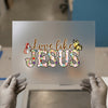 Love Like Jesus Floral DTF Transfer | Ready to Press | Christian Heat Transfer