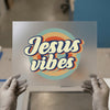 Jesus Vibes Retro | DTF Transfer Ready to Press | Vintage Heat Transfer