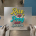 Rise Up and Pray DTF Transfer | Ready to Press | Retro Christian Heat Transfer