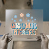 Grown In Grace Flowers | DTF Transfer Ready to Press | Retro Style Heat Transfer
