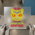 Cool Cat & Shades | DTF Transfer Ready to Press | Retro Heat Transfer