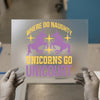 Naughty Unicorns Unicourt | DTF Transfer Ready to Press | Humorous Heat Transfer