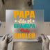 Papa Like A Grandpa Only Cooler | DTF Transfer Ready to Press | Retro Type Heat Transfer