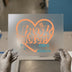 Book Lover Heart DTF Transfer Ready to Press | Retro Style Heat Transfer
