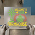 Welcome to Our Farmhouse DTF Transfer Ready to Press | Farmhouse Style Heat Transfer