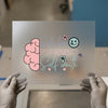 Self Love Brain | DTF Transfer Ready to Press | Mental Health Heat Transfer