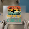 Surfing Dad Like a Regular Dad But Cooler | DTF Transfer Ready to Press | Retro Surf Heat Transfer