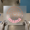 Smiley Flower Mama | DTF Transfer Ready to Press | Retro Heat Transfer