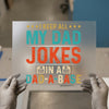 Dad Jokes 'Dad-A-Base' | DTF Transfer Ready to Press | Retro Heat Transfer