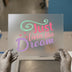Just Livin' the Dream | DTF Transfer Ready to Press | Motivational Heat Transfer
