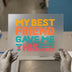 My Best Friend Gave Me This Heart | DTF Transfer Ready to Press | Retro Type Heat Transfer