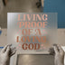 Living Proof of Love | DTF Transfer Ready to Press | Faith Heat Transfer
