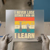 Retro Chess Quote | DTF Transfer Ready to Press | Vintage Heat Transfer