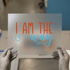 I AM THE WAY Scriptural Design | DTF Transfer Ready to Press | Inspirational Heat Transfer