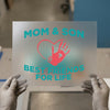 Mom & Son Best Friends | DTF Transfer Ready to Press | Family Love Heat Transfer