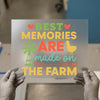 Best Memories Farm Quote | DTF Transfer Ready to Press | Rustic Heat Transfer