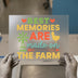 Best Memories Farm Quote | DTF Transfer Ready to Press | Rustic Heat Transfer