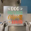 Dog Mother Coffee Lover | DTF Transfer Ready to Press | Retro Fun Heat Transfer