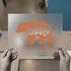 Mama Bear 'All Day Everyday' Retro | DTF Transfer Ready to Press | Boho Heat Transfer