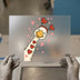 Cute Goose with Hearts | DTF Transfer Ready to Press | Cartoon Heat Transfer