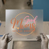 Good Moms Say Bad Words | DTF Transfer Ready to Press | Retro Script Heat Transfer