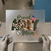 Proud Army Mom DTF Transfer Ready to Press | Military Appreciation Heat Transfer