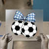 Soccer Ball Bow | DTF Transfer Ready to Press | Sporty Chic Heat Transfer