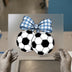 Soccer Ball Bow | DTF Transfer Ready to Press | Sporty Chic Heat Transfer