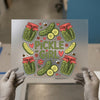 Pickle Girl Fun Design | DTF Transfer Ready to Press | Kawaii Heat Transfer