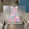 Pastel Rainbow Christmas Tree | DTF Transfer Ready to Press | Holiday Heat Transfer