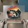 Master Baiter Bass Fishing | DTF Transfer Ready to Press | Retro Heat Transfer