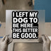 Funny Dog Lover Quote | DTF Transfer Ready to Press | Bold Statement Heat Transfer