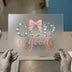 God is Good Floral Pink Bow | DTF Transfer Ready to Press | Christian Heat Transfer