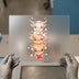 Cute Highland Cow Stack | DTF Transfer Ready to Press | Adorable Animal Heat Transfer