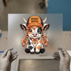 Spooky Heifer Halloween Cow | DTF Transfer Ready to Press | Cute Heat Transfer