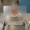 Be A Buddy Not A Bully Hand Sign | DTF Transfer Ready to Press | Retro Anti-Bully Heat Transfer