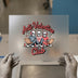 Anti-Valentine Club Skeletons | DTF Transfer Ready to Press | Humorous Heat Transfer