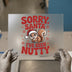 Funny Christmas Squirrel DTF Transfer | Ready to Press | Holiday Heat Transfer