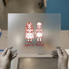Love Is Twisted | DTF Transfer Ready to Press | Goth Doll Heat Transfer