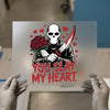 Valentine Skeleton DTF Transfer | You Slay My Heart | Horror Heat Transfer