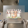 Easter Baby Calves | DTF Transfer Ready to Press | Watercolor Heat Transfer