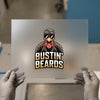 Bustin' Beards Turkey | DTF Transfer Ready to Press | Humorous Heat Transfer