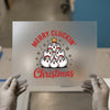 Merry Cluckin' Christmas Chickens | DTF Transfer Ready to Press | Holiday Heat Transfer