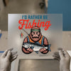 Bigfoot Fishing DTF Transfer Ready to Press | Retro Heat Transfer