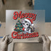 Meowy Christmas Kitten | DTF Transfer Ready to Press | Festive Heat Transfer