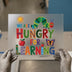 Hungry for Learning | DTF Transfer Ready to Press | Educational Heat Transfer